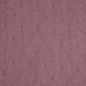 Preview: Ajour Jersey Feinstrick rosenholz altrosa